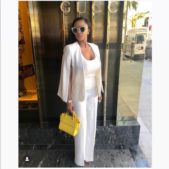 zara cape jacket white